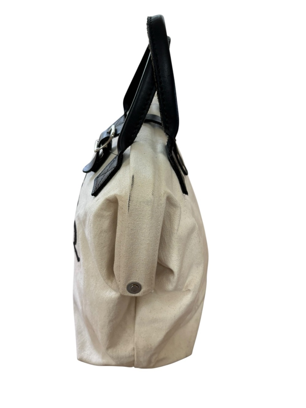 Beekman 1802 Canvas Gladstone Satchel - Rare Heritage Style - Picture 3 of 9